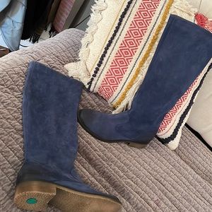 Kickers suede leather boots sz 38